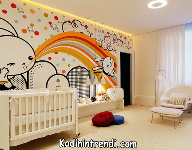 bebek odasi dekorasyon fikirleri