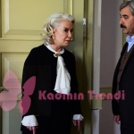 İstanbullu Gelin 10. Bölüm dizi Kıyafetleri Esma Hanım siyah hırka ve beyaz gömlek hangi marka