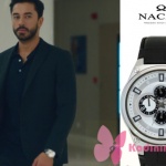 Kalp Atışı dizisi Ali Asaf saat Nacar sponsorluğunda Ali Asaf Siyah ceket markası Ramsey