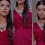 Fazilet Hanım ve Kızları Hazan kırmızı elbise Aslı Alev marka