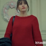 İstanbullu Gelin Kıyafetleri 25. Bölüm Süreyya Kırmızı Kazak hangi marka? Araştırılıyor.