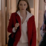 Fi-Çi-Kıyafetleri-5. Bölüm Duru Serenay Sarıkaya kırmızı kaban markası Palto-i