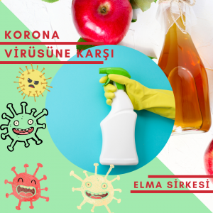 Corona Virüsü ve Mikroplara Karşı Elma Sirkesi
