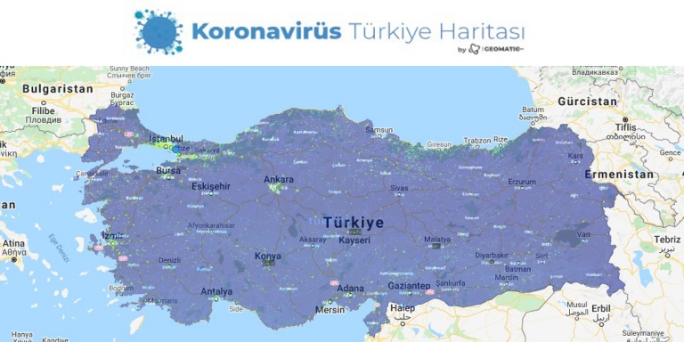 Corona Virüsü Türkiye Korona Virüs Haritası ile Takip Edin